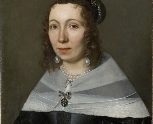 tableau de Maria Sibylla Merian sans doute réalisé par son beau-père Jakob Marrel